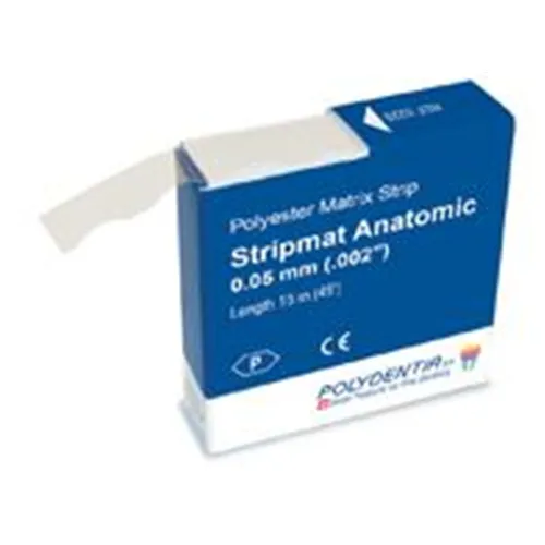 POLYDENTIA STRIPMAT ANATOMIC POLYESTER MATRIX STRIP 9mm/0.05 (15mtr)