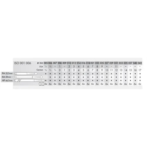 MAILLEFER STAALBOOR ROND HP 016 (6st)