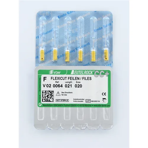 VDW FLEXICUT VIJLEN CC+ 21mm 020 GEEL NIET STERIEL (6st)
