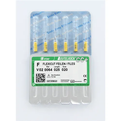 VDW FLEXICUT VIJLEN CC+ 25mm 020 GEEL STERIEL (6st)