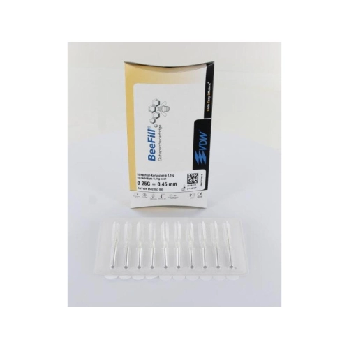VDW BEEFILL 25G CARTRIDGES (10st)