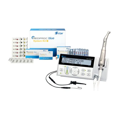 VDW GOLD RECIPROC BLUE VOORDEELPAKKET 24 (25mm: 12xR25 / 6xR40 / 6xR50 + toebehoren)