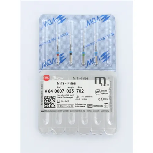 VDW Mtwo 25mm ASSORTED WL 16mm: 30/05 35/04 40/04 25/07 (4st)