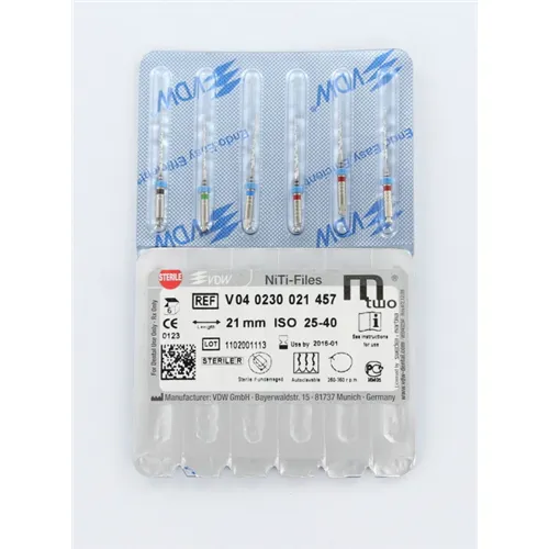 VDW Mtwo 21mm ASSORTED WL 16mm: 25/06 30/05 35/04 40/04 25/07 WL16mm