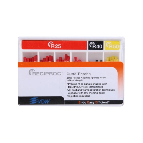 VDW RECIPROC GUTTA PERCHA POINTS ASSORTED (60st)