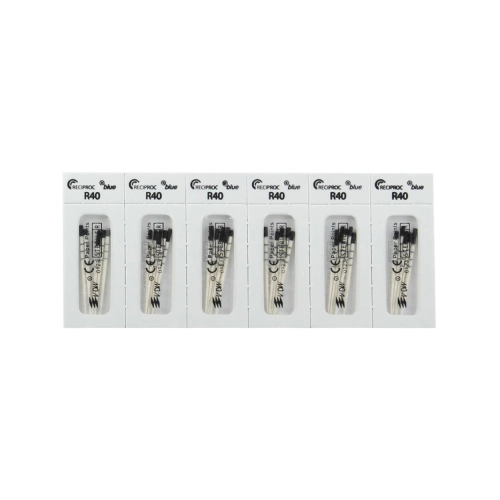VDW RECIPROC BLUE PAPER POINTS R40 ZWART (180st)
