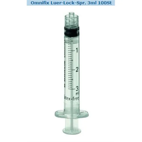 B. BRAUN OMNIFIX SPUITEN 3ml LUER LOCK (100st)