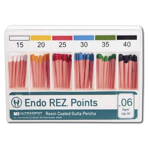ULTRADENT ENDO-REZ GUTTA PERCHA POINTS .06 NR.30 (60st)