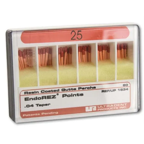 ULTRADENT ENDO-REZ GUTTA PERCHA POINTS .04 NR.25 (60st)