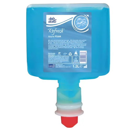 DEB FOAM WASH AZURE REFILL (1,2ltr)
