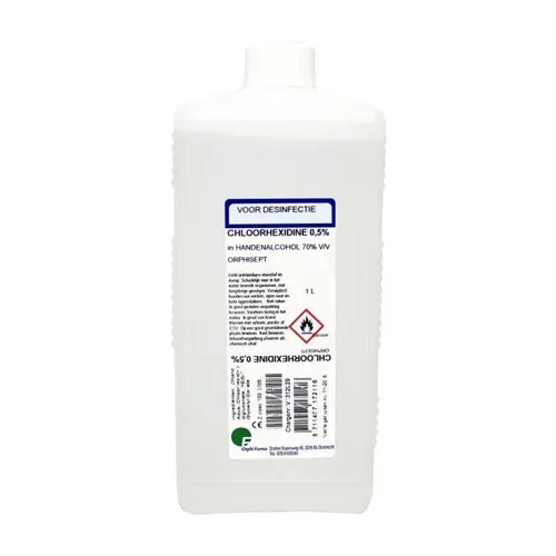 ORPHI FARMA ORPHISEPT CPP HANDENDESINFECTIE ALCOHOL 70% DES-G (1ltr)
