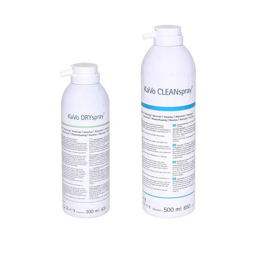 KAVO CLEAN-/DRY SPRAY STARTERSET 2116 P (1 CLEANspray, 1 DRYspray, je 1 Adapter Multiflex, Intramatic)