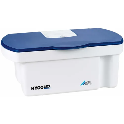 DÜRR HYGOBOX MET BLAUWE DEKSEL
