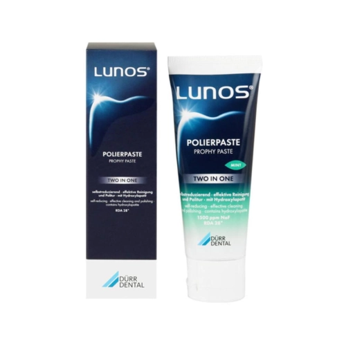 DÜRR LUNOS TWO IN ONE POLIJSTPASTA MINT TUBE (100gr)