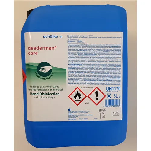 SCHULKE&MAYR DESDERMAN CARE HANDDESINFECTIE (5ltr)