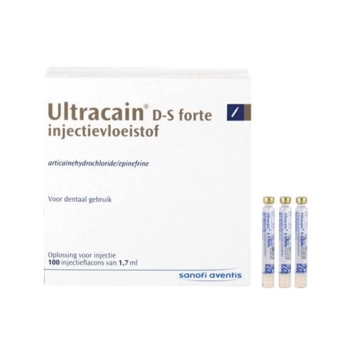 HOECHST ULTRACAIN DS FORTE BLAUW (100x1,7ml)