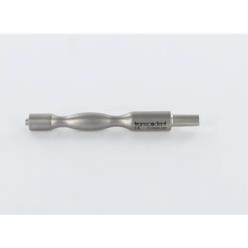 TRANSCODENT HANDSTUK RVS STERILISEERBAAR TBV ASPIRATOR TIPS LUER LOCK