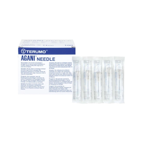 TERUMO AGANI NEOLUS NAALDEN LUER 27G SHORT GRIJS STERIEL 0,4x19mm (100st)