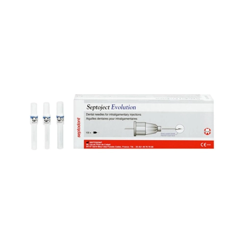 SEPTODONT SEPTOJECT EVOLUTION INJECTIENAALDEN 30G SHORT 0,30x25mm PAARS (100st)