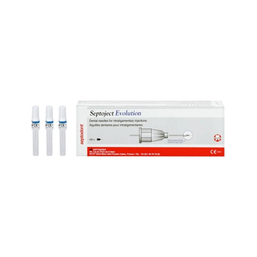 SEPTODONT SEPTOJECT EVOLUTION INJECTIENAALDEN 30G EXTRA-SHORT 0,30x16mm (100st)