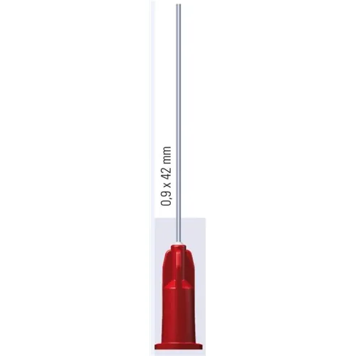 TRANSCODENT PASTA NAALDEN 20G 0,9x42mm ROOD (100st)
