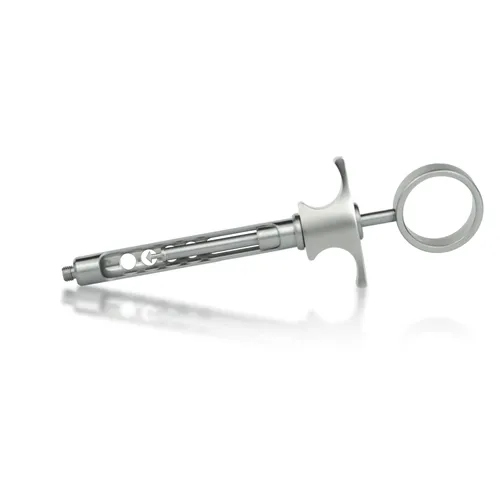 CARL MARTIN AMPULLEN INJECTIESPUIT ASPIRATIE MET DUIMRING 1954ME-N