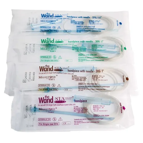 THE WAND HANDSTUK MET NAALD BLAUW 27GA 1,1/4