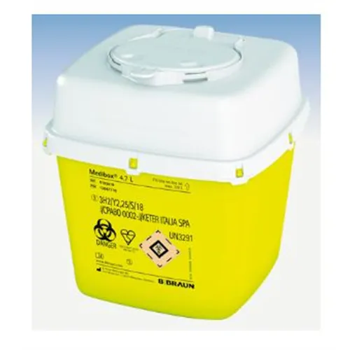 B. BRAUN MEDIBOX NAALDENCONTAINER (4,7ltr)