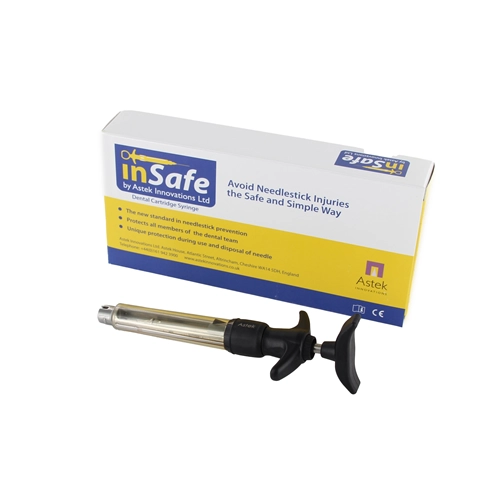 ASTEK INSAFE SYSTEM ZELF-ASPIRERENDE INJECTIESPUIT (1,8ml)