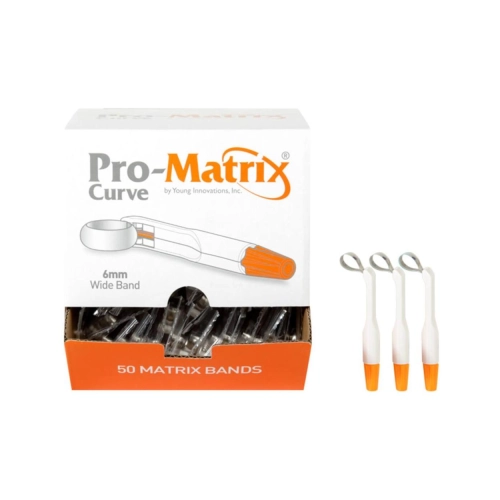 YOUNG PRO-MATRIX 6mm CURVED WIDE ORANJE (50st)