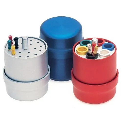 NICHROMINOX MINI ENDO-BOX BLAUW ROND (18st) 180150-2