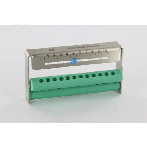 NICHROMINOX ROTERENDE ENDODISPENSER MET STERIMETER GROEN (12st) 182260-4