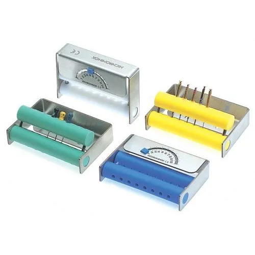 NICHROMINOX ROTERENDE ENDODISPENSER MET STERIMETER GEEL (8st) 182210-5