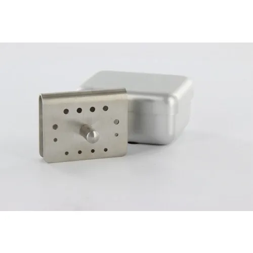 NICHROMINOX RVS BORENSTANDAARD 6FG/6RA MET ALUMINIUM BOX ZILVER 190251MX-1