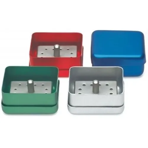 NICHROMINOX RVS BORENSTANDAARD MET ALUMINIUM BOX (4st)