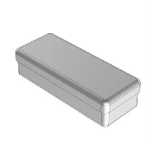 NICHROMINOX ALUMINIUM BOX 13x5x3cm ZILVER 180007-1