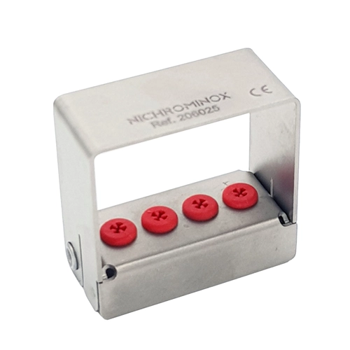 NICHROMINOX BORENSTANDAARD PLUG'IN 4 RVS ROOD 4cm HOOG 206025-3