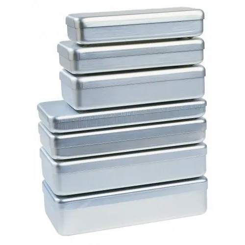 NICHROMINOX ALUMINIUM BOX 18x9x3cm ZILVER 180017-1