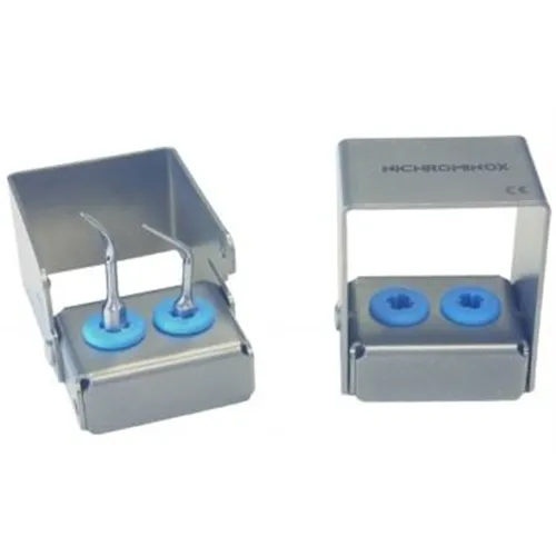 NICHROMINOX RVS MULTI CLIP HOLDER ROOD (2st) 205025