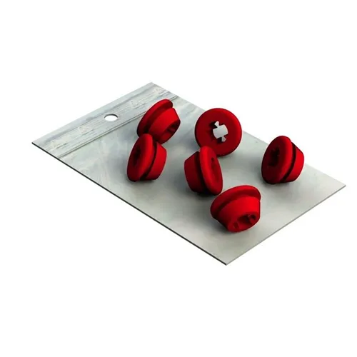 NICHROMINOX MULTIHOLDER TEFLON INSERTS ROOD (3,5-5mm) 500610-3