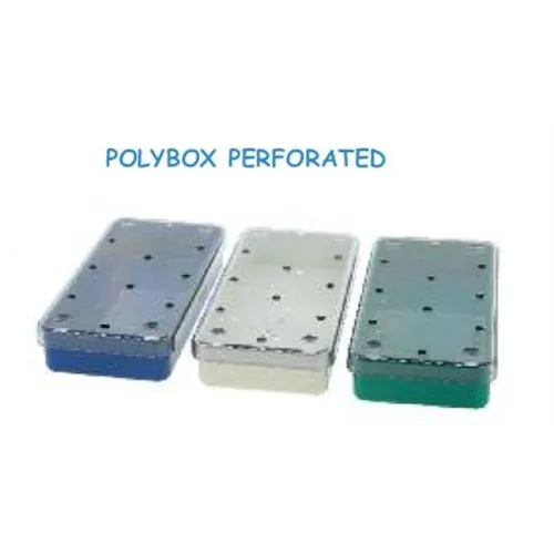 NICHROMINOX POLYBOX MET TRANSPARANTE DEKSEL GEPERFOREERD KLEUR IVORY 412016-1