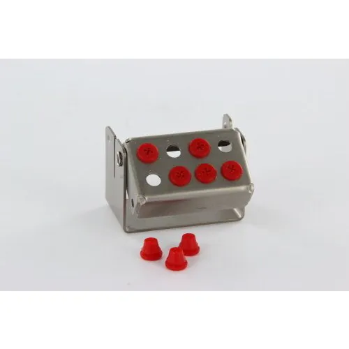 NICHROMINOX BORENSTANDAARD PLUG'IN RVS ROOD 3cm HOOG 8st 190210-3