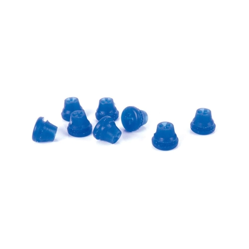 NICHROMINOX SILICONE PLUGS VOOR PLUG'IN BLAUW (8st) 190200-2