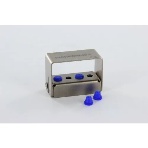 NICHROMINOX BORENSTANDAARD PLUG'IN RVS BLAUW 3cm HOOG 4st 190205-2