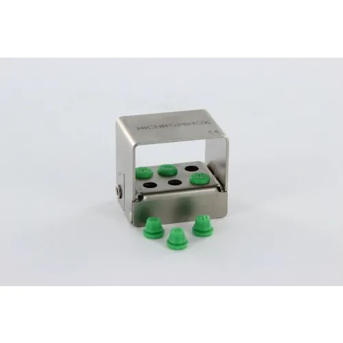 NICHROMINOX BORENSTANDAARD PLUG'IN RVS GROEN 3cm HOOG 6st 190208-4