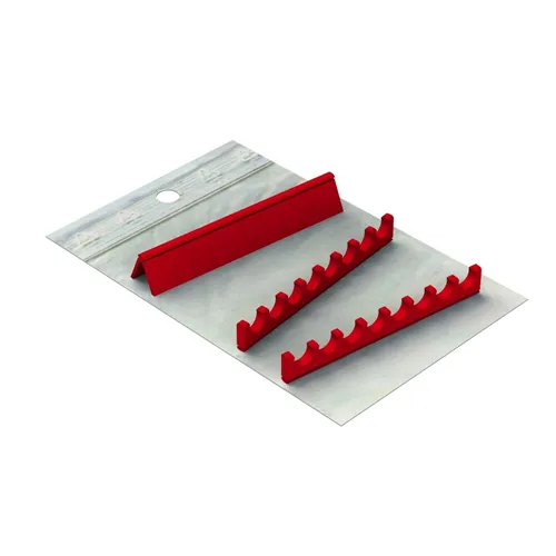 NICHROMINOX ERGO-CLIP/FLEXI-CLIP SILICONE STRIP VOOR 8 INSTRUMENTEN ROOD (3st)
