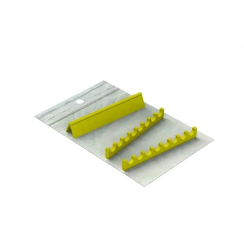 NICHROMINOX ERGO-CLIP/FLEXI-CLIP SILICONE STRIP VOOR 8 INSTRUMENTEN GEEL (3st)