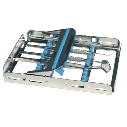 NICHROMINOX INSTRUMENTEN TRAY EASY CLIP-10 PAARS 18x12,8x2,5cm 182910-13