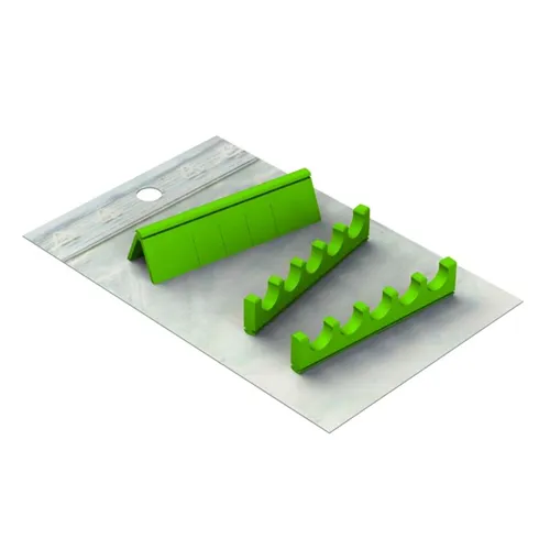 NICHROMINOX ERGO-CLIP/FLEXI-CLIP SILICONE STRIP VOOR 5 INSTRUMENTEN GROEN BREED (3st)