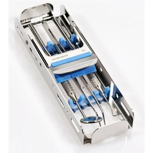 NICHROMINOX INSTRUMENTEN TRAY EASY CLIP-3 ORANJE 18x5,5x2,5cm 182903-7